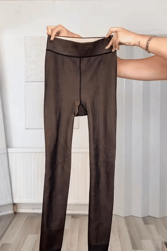 Collant Polaire Transparent
